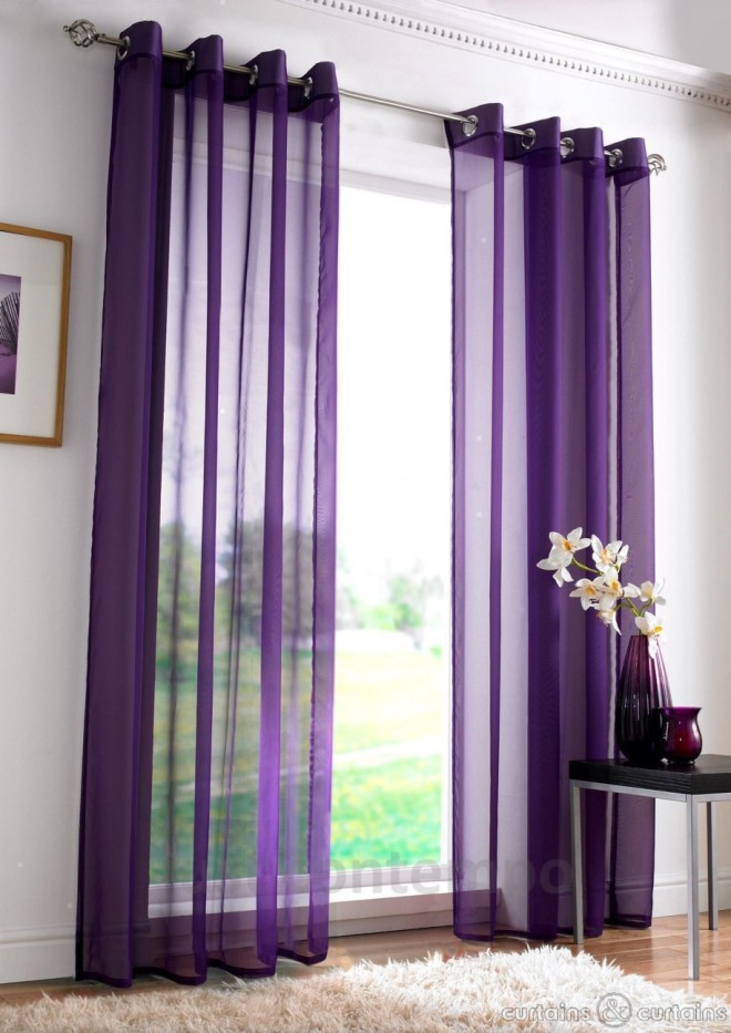Home Accessories Purple Curtains For Girls Bedroom Viewing